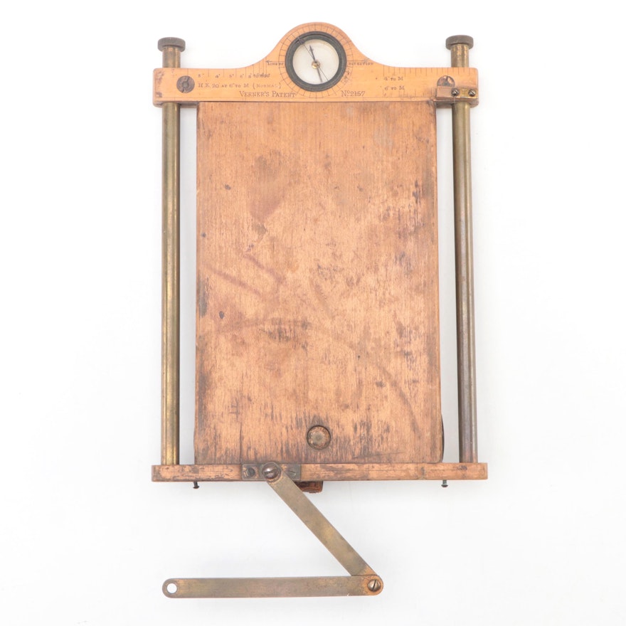 Verner's Cavalry Compass Sketch Board, Early 20th Century
