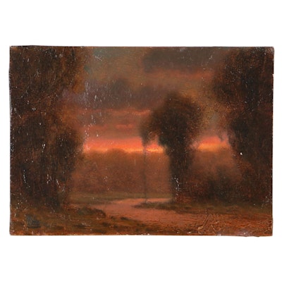Max Cole Landscape Oil Painting, 2015