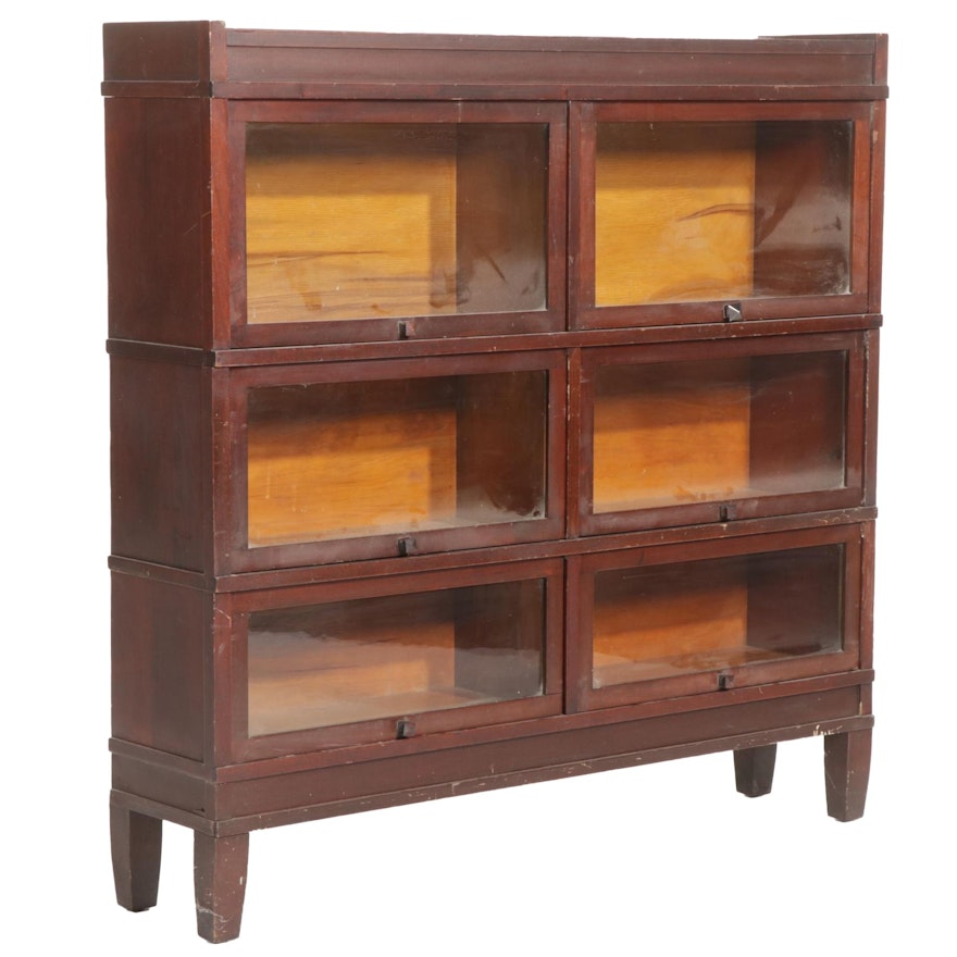 Globe-Wernicke Side-by-Side Barrister's Bookcase, Early 20th Century