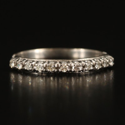 1940s 10K 0.19 CTW Diamond Ring