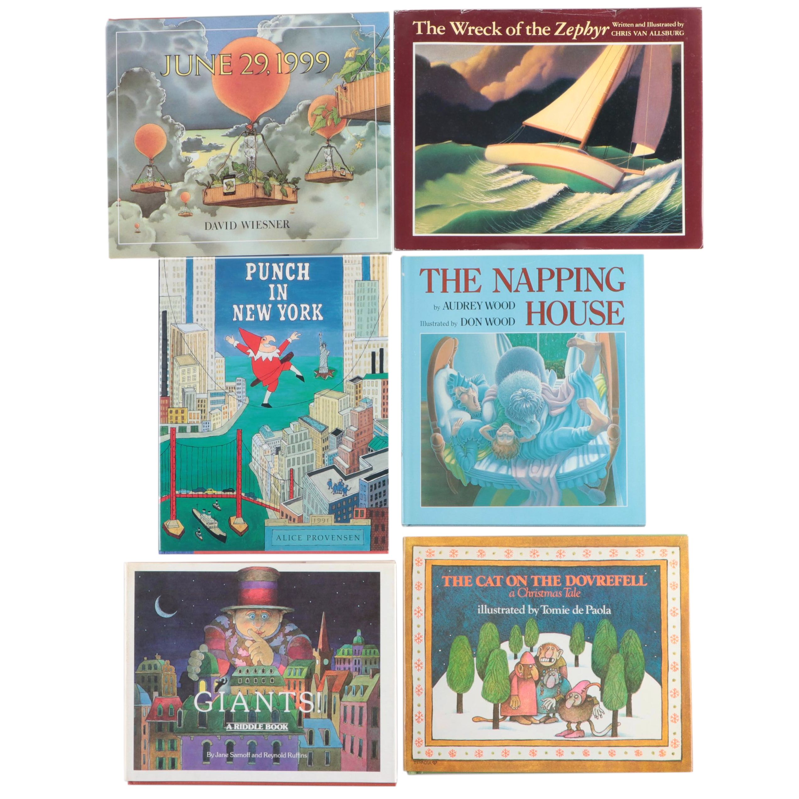 "The Wreck of the Zephyr" by Chris Van Allsburg and More Children's