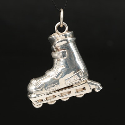 Tiffany & Co. Sterling Rollerblade Key ring Charm