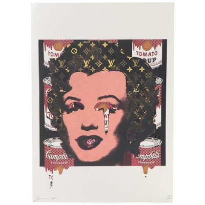 Death NYC Graphic Print of Campbell's Soup Madonna, 2021