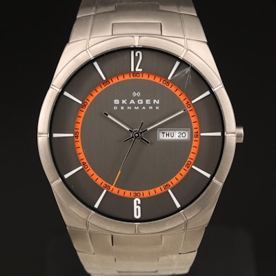 Skagen Titanium Day - Date Wristwatch