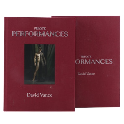 Signed Limited Collector's Edition "Private Performances" by David Vance, 2019