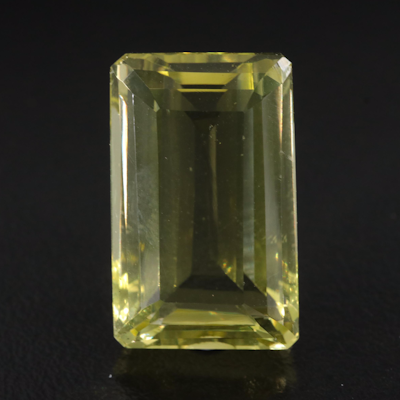 Loose 22.20 CT Faceted Citrine