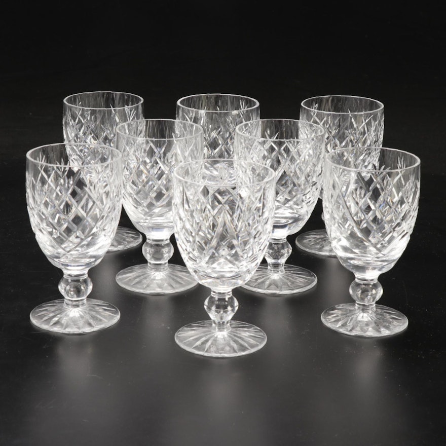 Waterford "Donegal" Crystal Short Stem Sherry Glasses