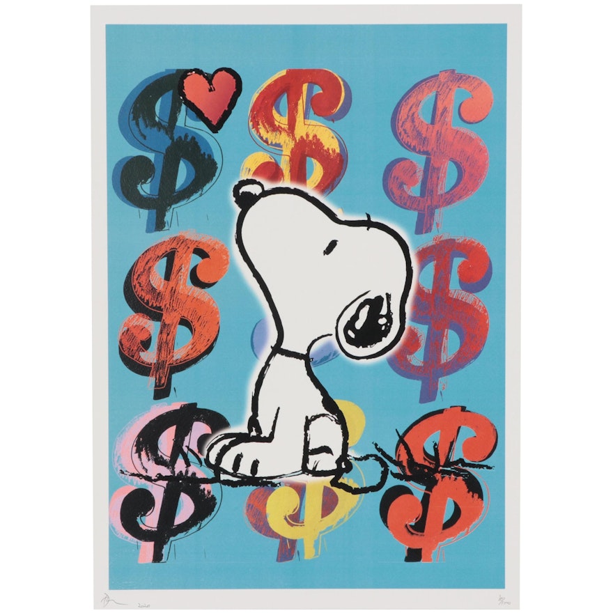 Death NYC Offset Lithograph of Snoopy, 2020