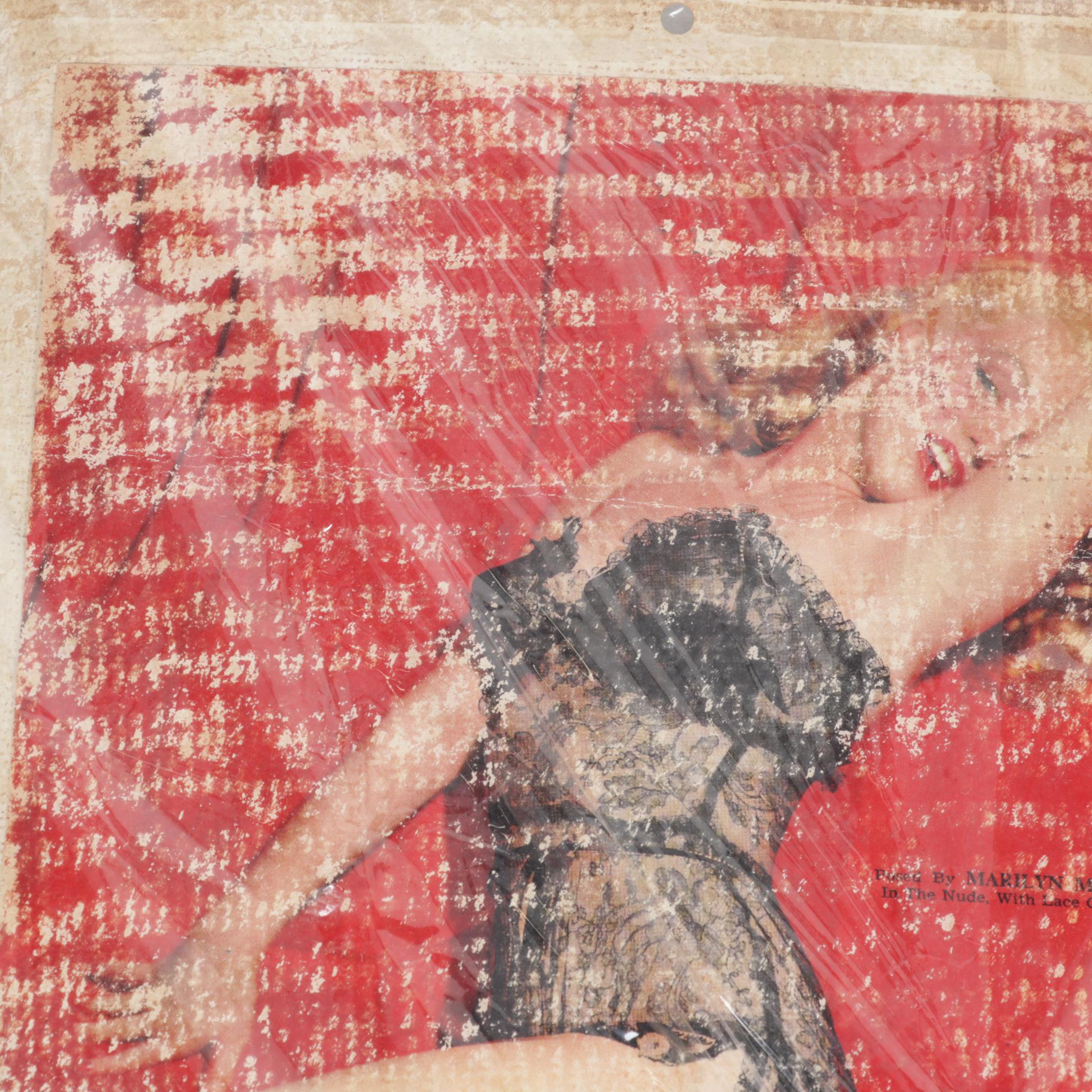 Marilyn Monroe "Golden Dreams" Nude Pinup Calendars, 1954 EBTH