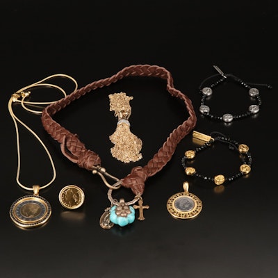My saint My Hero Gemstone Bracelets Featured with Assorted Jewelry