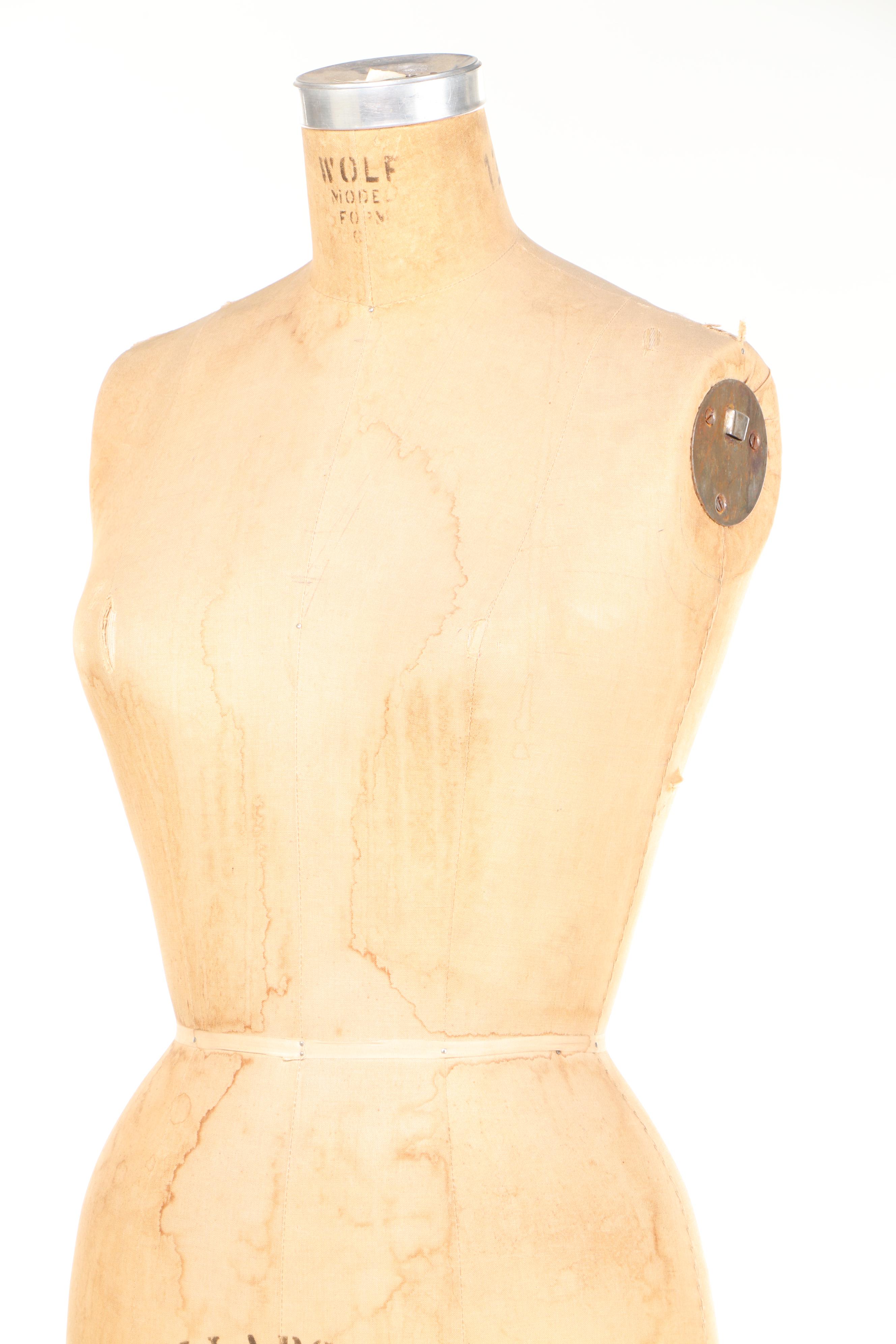 Wolf Collapsible Dress Form, Size 12, Model 1962, Early 20th Century EBTH