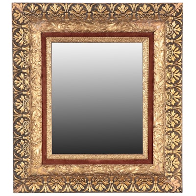 Giltwood Framed Wall Mirror, Mid to Late 20th Century