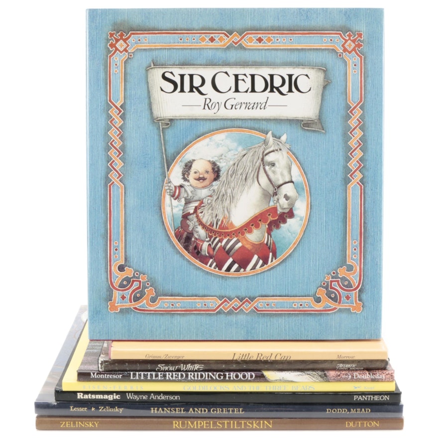 Illustrated "Sir Cedric" by Roy Gerrard and More Children's Books