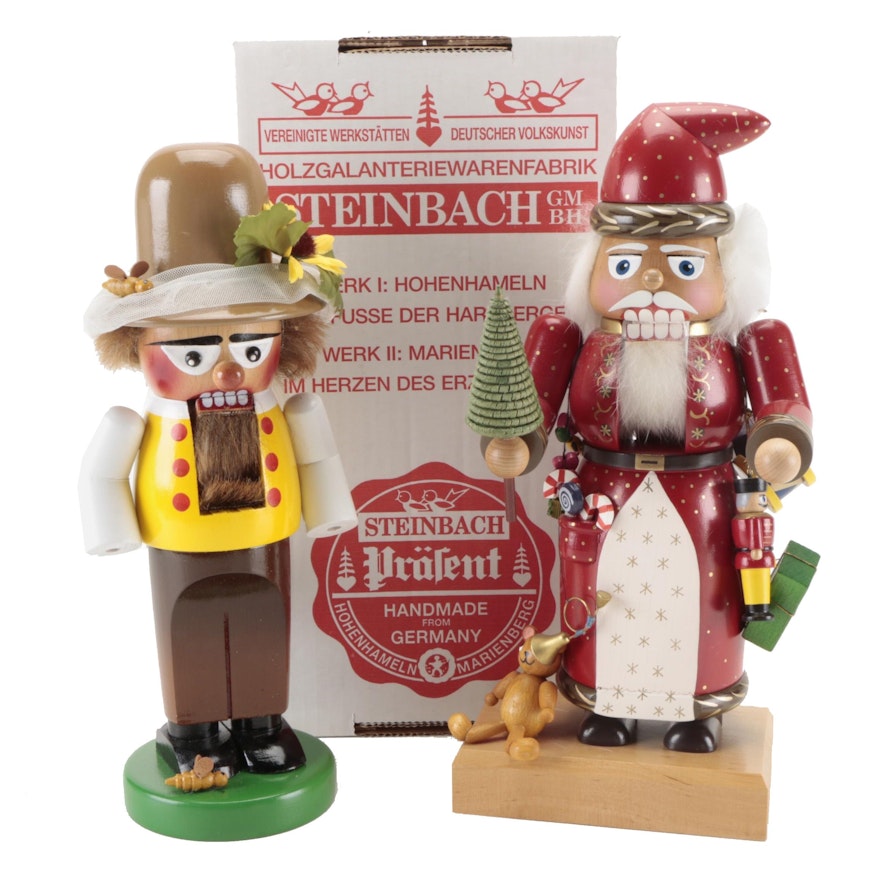 Steinbach and Old World Christmas Wooden Nutcrackers