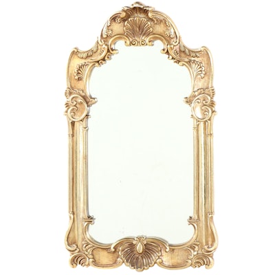 NuTone Rococo Style Gilt Composite Mirror, Mid to Late 20th Century