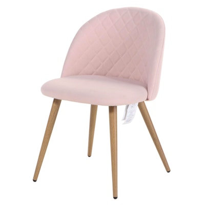 Creative Co-Op Inc. "Bloomingville" Modernist Style Upholstered Side Chair