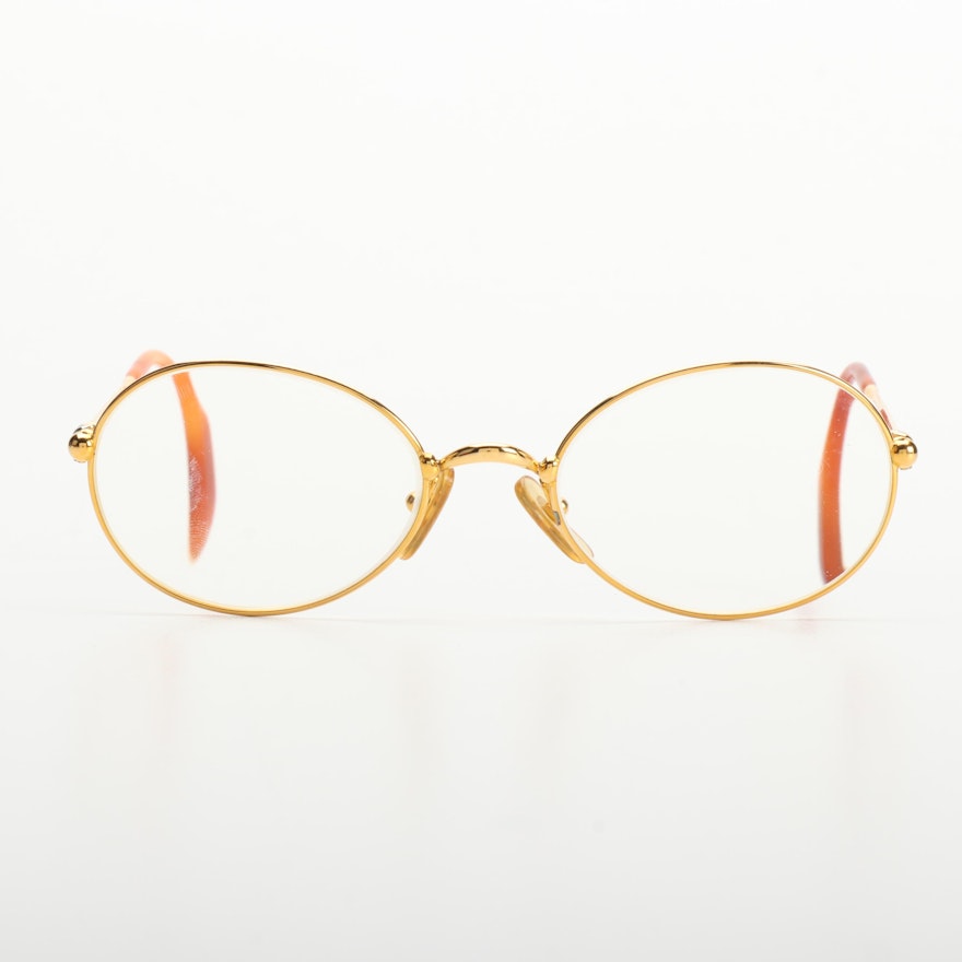 Cartier Round Prescription Eyeglasses with Case