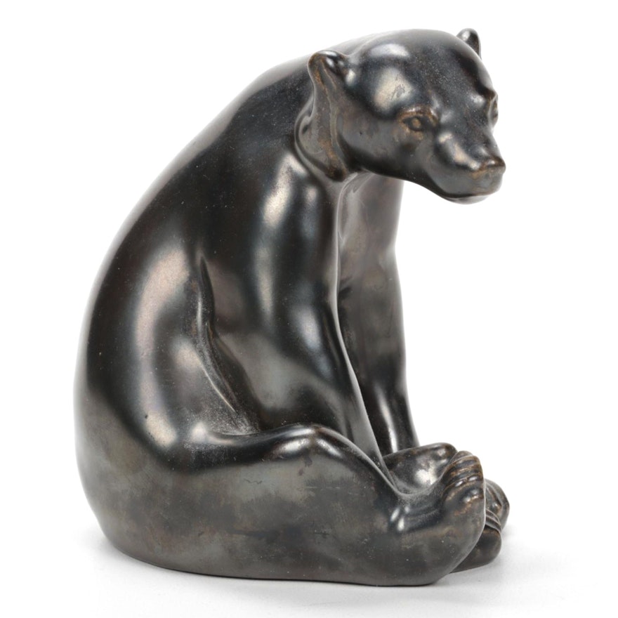 Rookwood Art Pottery "Abel Bear" Figurine, 1934