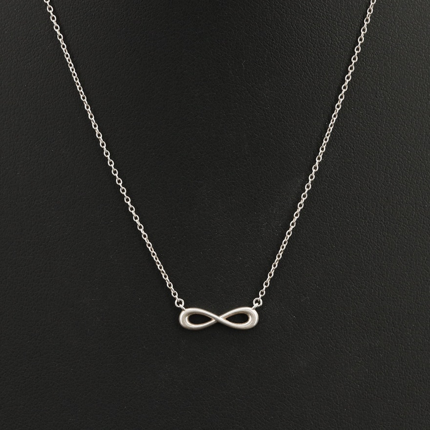 Tiffany & Co. "Infinity" Sterling Necklace