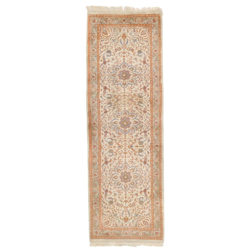 2'7 x 8' Hand-Knotted Indian Carpet Runner