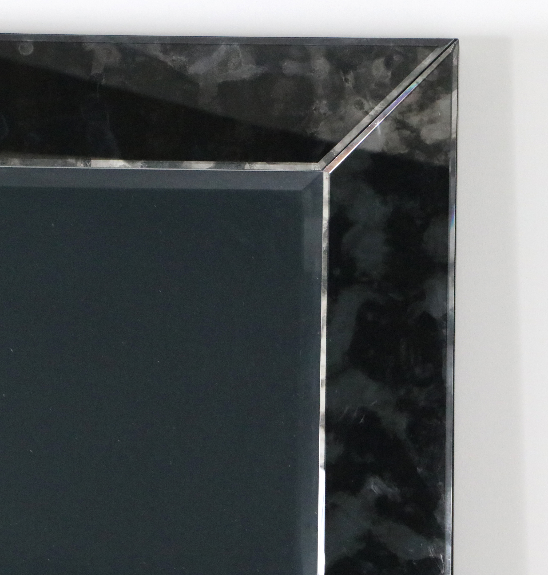 Contemporary Beveled Glass Floor Mirror EBTH