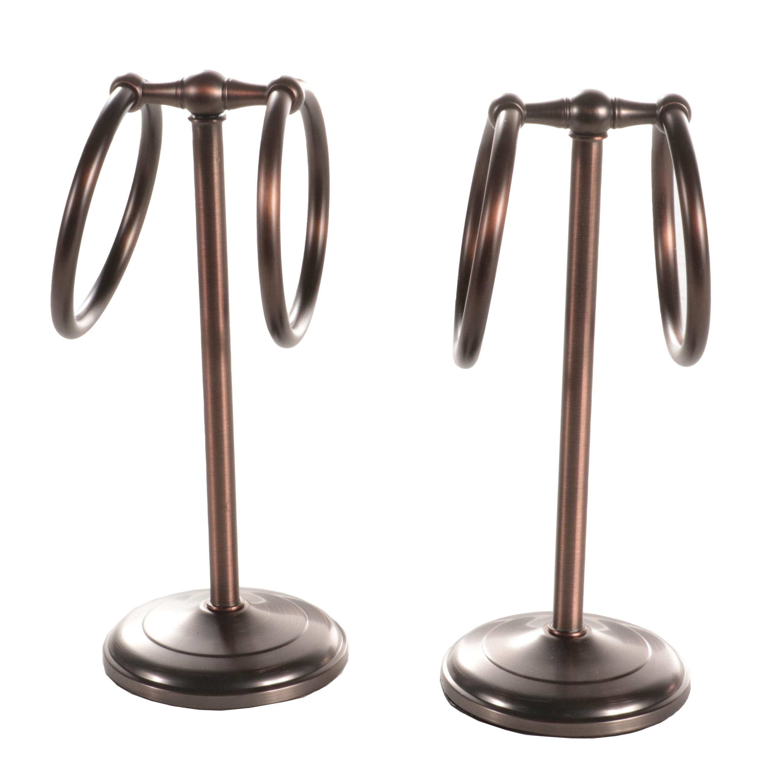 Countertop Towel Rings in Oil Rubbed Bronze EBTH