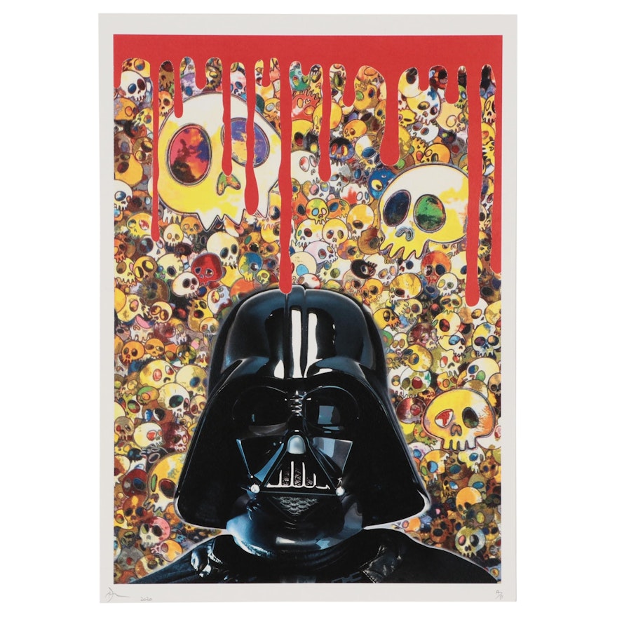Death NYC Offset Lithograph of Darth Vader, 2020