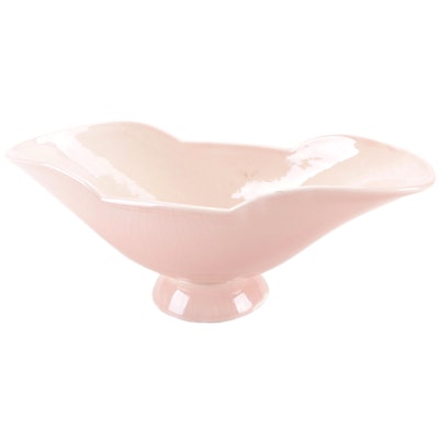 Rookwood Pottery Pink Glazed Console Bowl, 1949