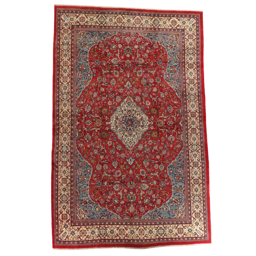 11'1 x 17'10 Hand-Knotted Persian Arak Room Sized Rug
