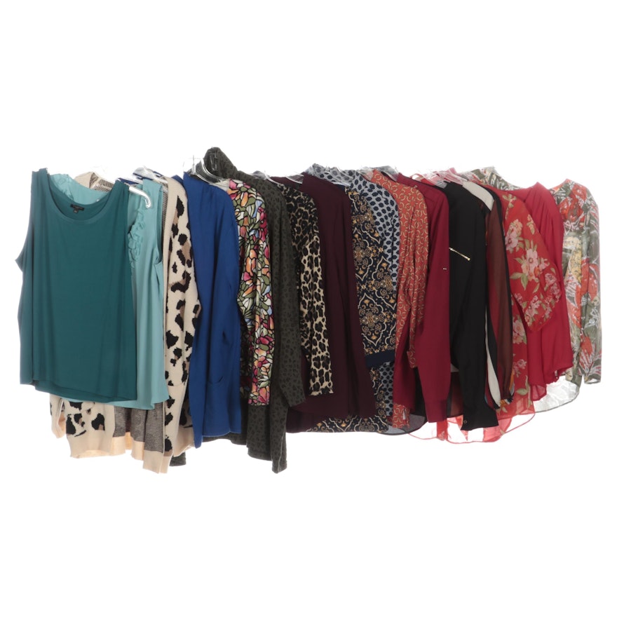 Talbots, Ruby Rd. Petites, Calvin Klein and Other Tops, Cardigans, and Sweaters