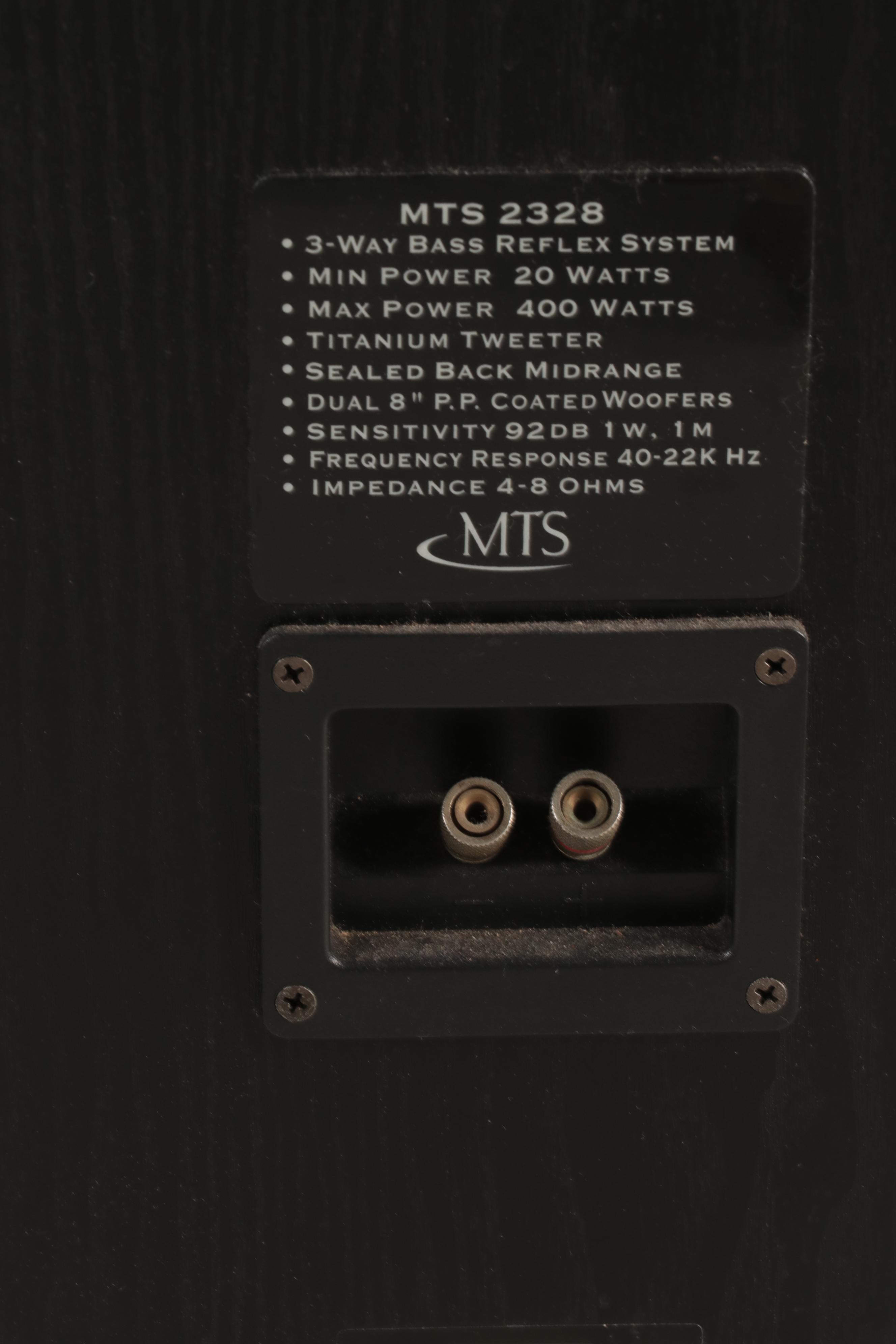 MTS Tower Speakers, Onkyo AV Receiver and Sonance Sonamp Amplifier EBTH