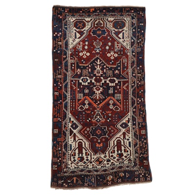 3'5 x 6'8 Hand-Knotted Persian Long Rug