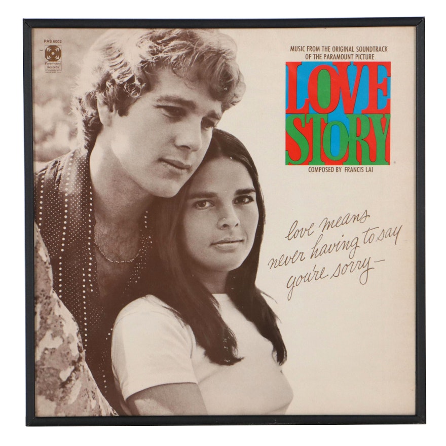 Francis Lay "Love Story" Vinyl Record, 1971