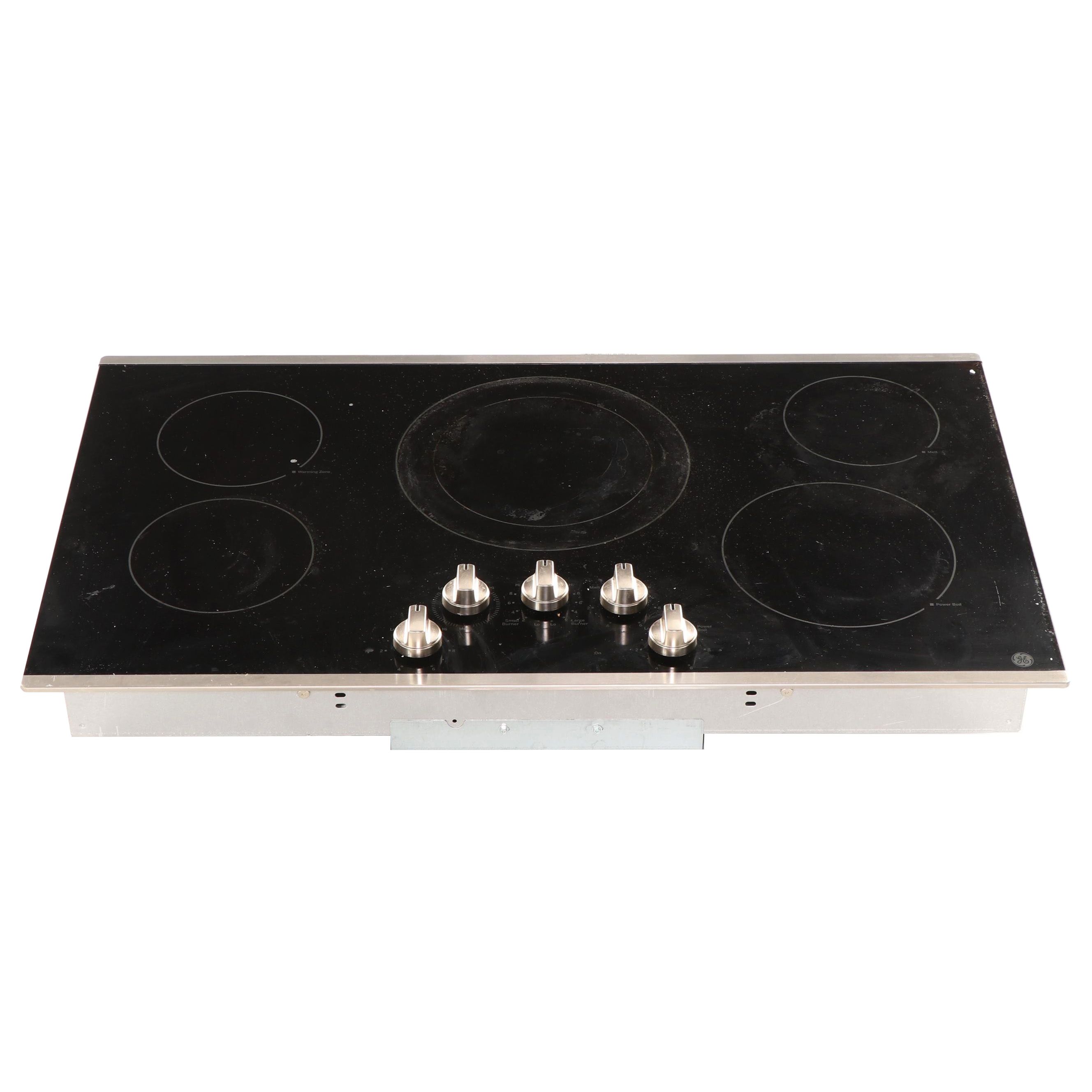GE 36" BuiltIn Electric Cooktop in Stainless Steel EBTH