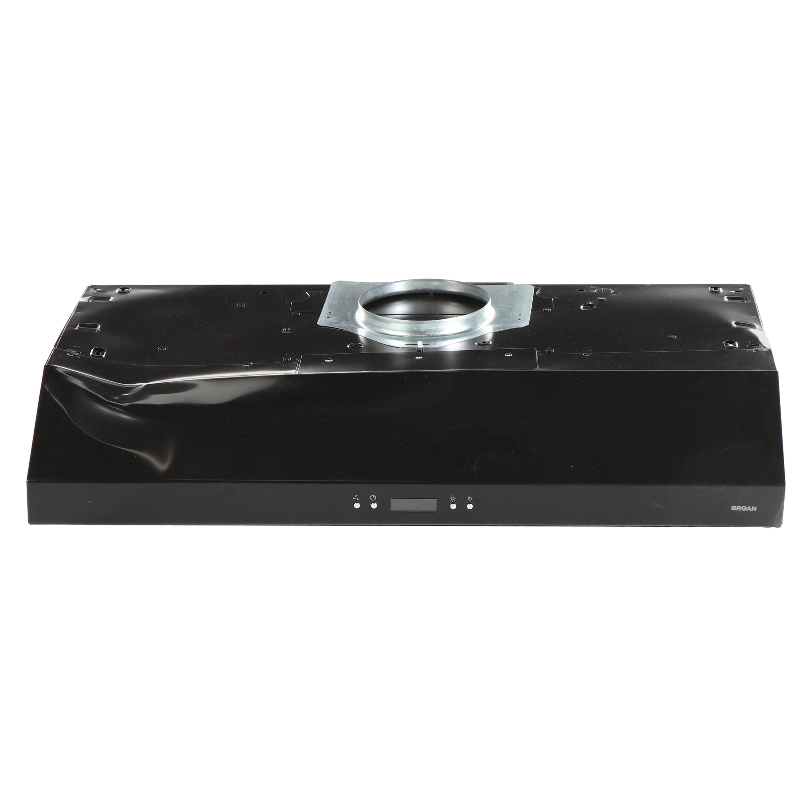 Broan Glacier 36" Convertible Range Hood in Black EBTH