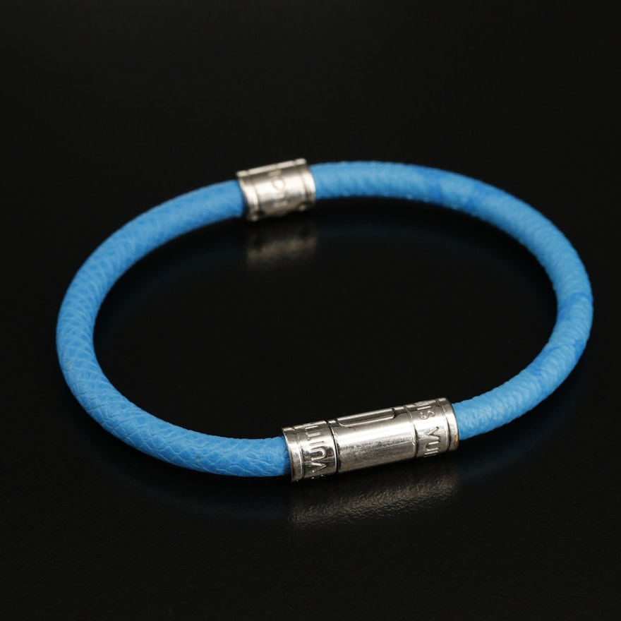 Louis Vuitton Neo Split Bracelet in Taiga Rana Leather