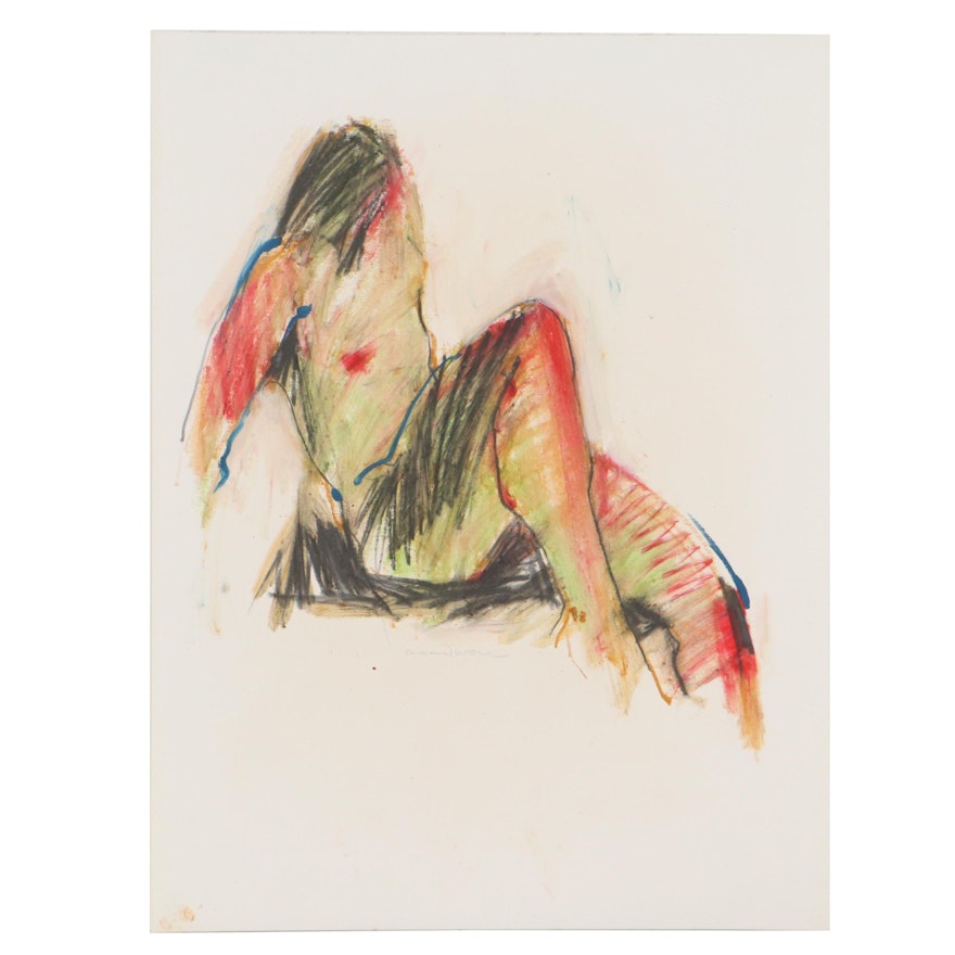 Jack Meanwell Expressionist Figure Drawing