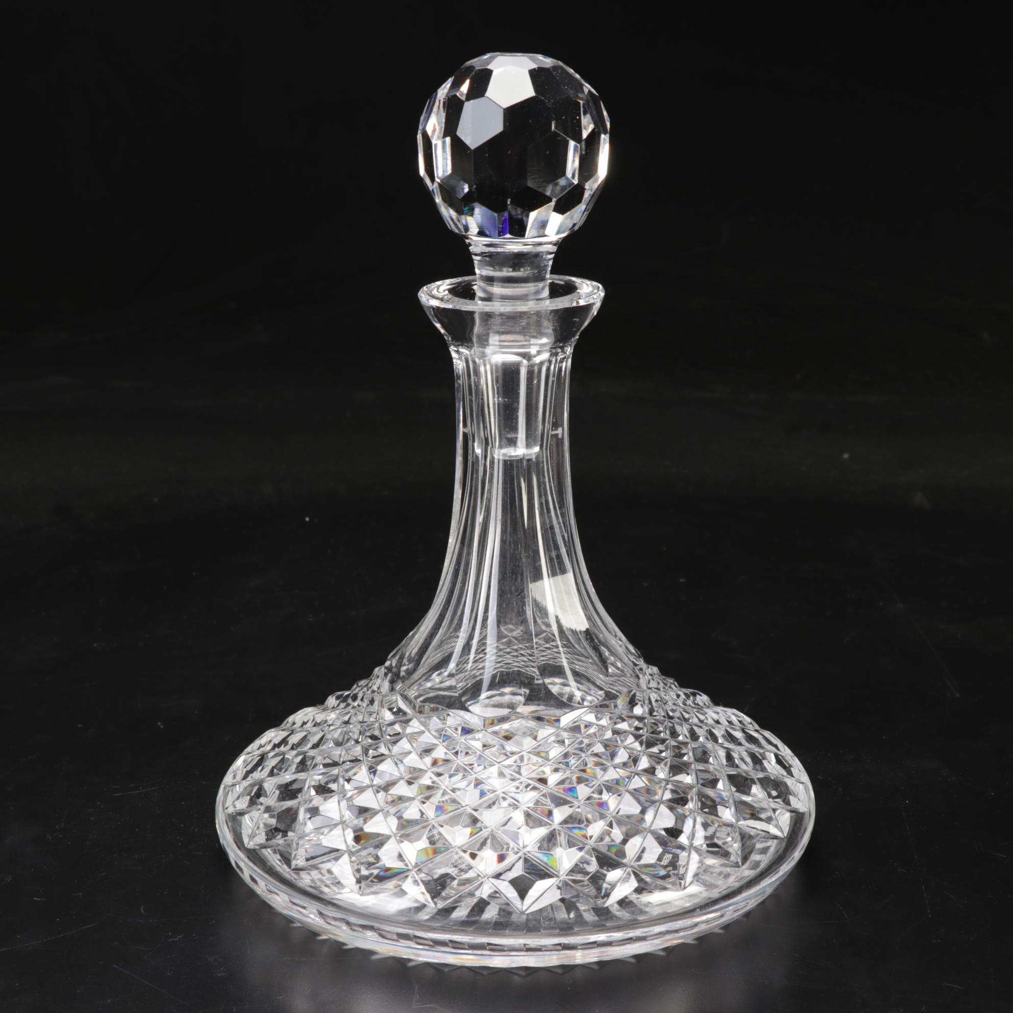 Waterford Crystal "Alana" Ship's Decanter with Stopper EBTH