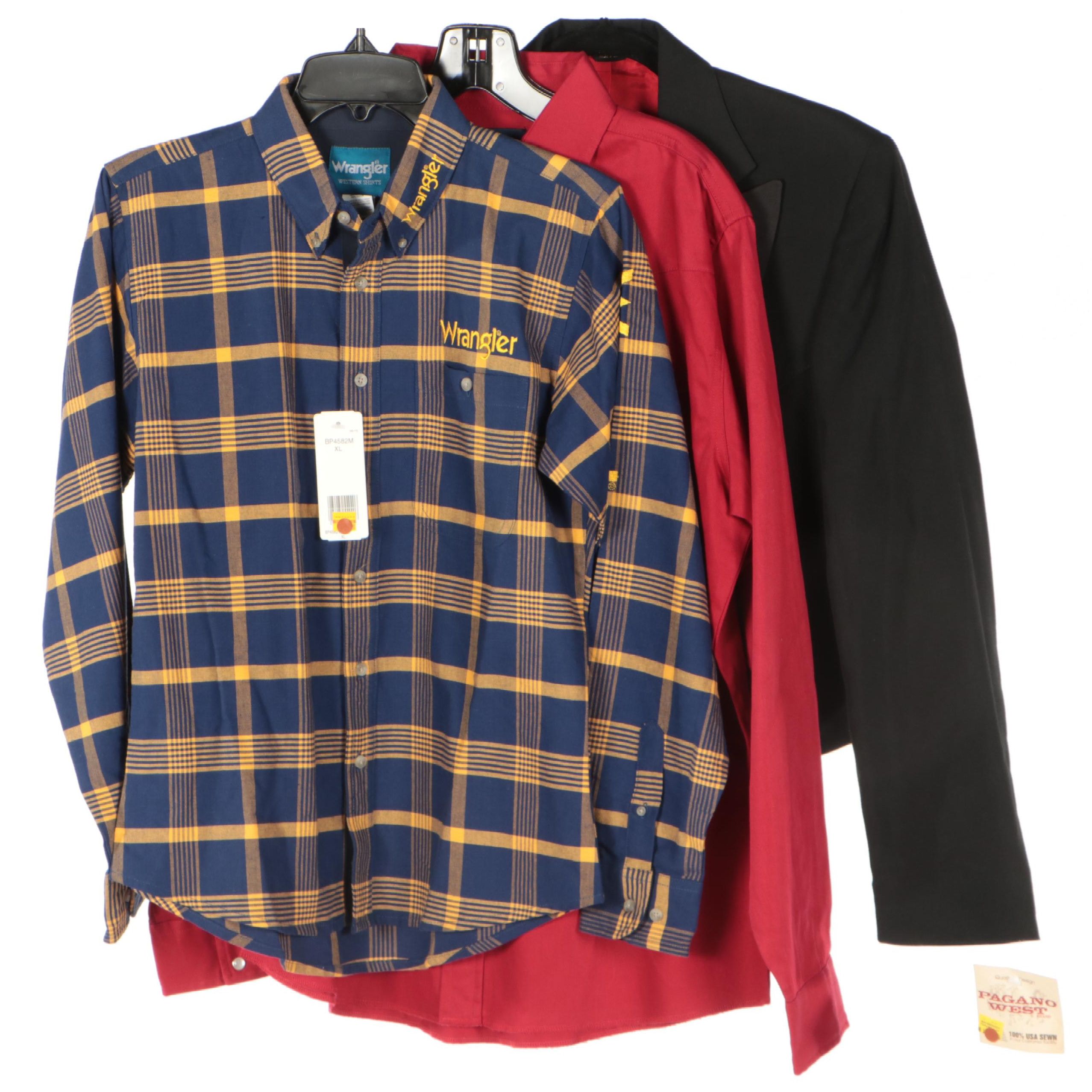 Boys' Wrangler Shirts and Pagano West Clint Western Tuxedo Jacket EBTH