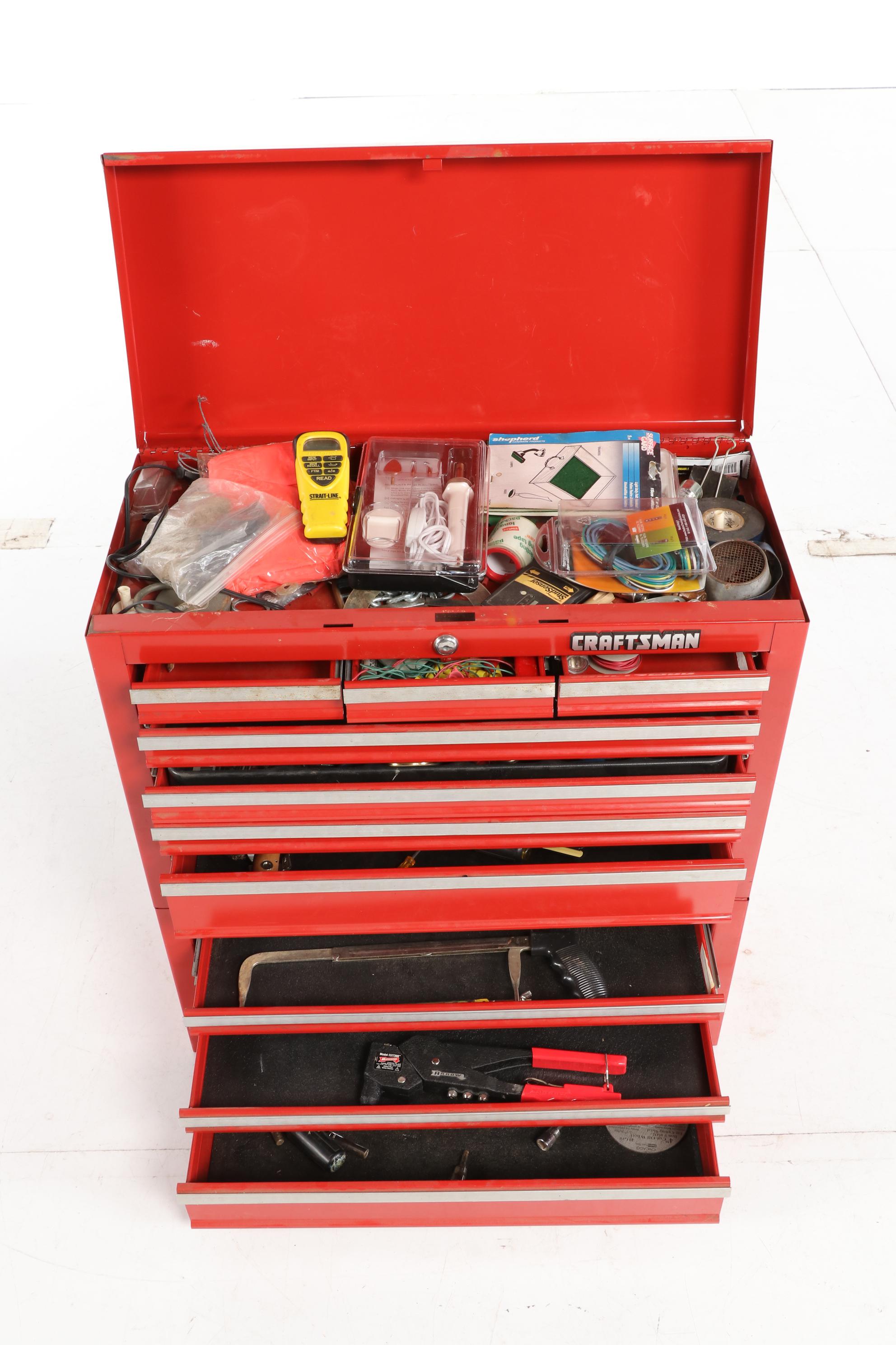 Craftsman Tool Chest with Tools EBTH
