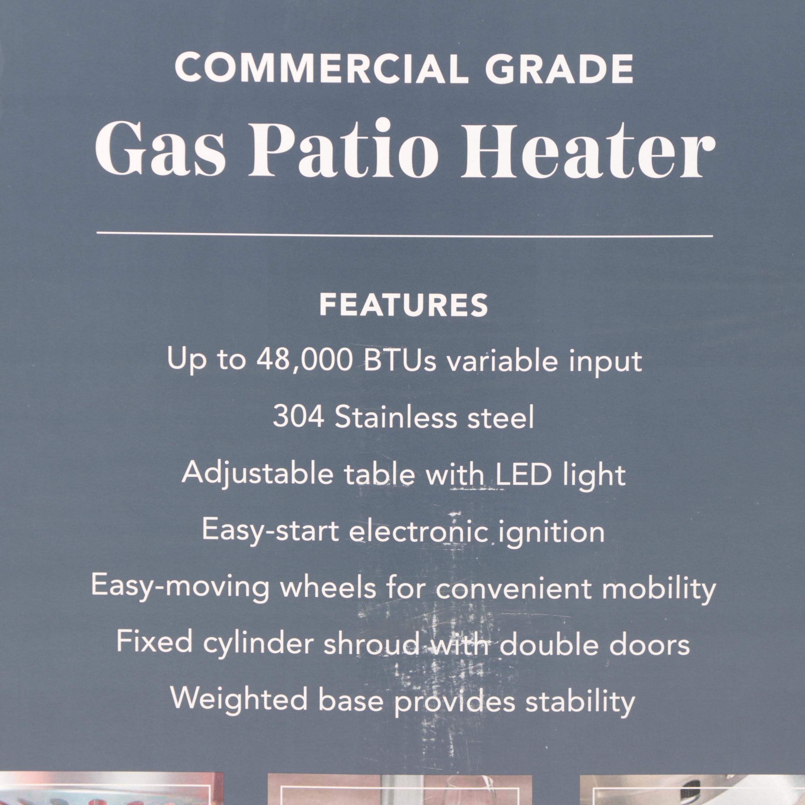Member's Mark Commercial Grade Gas Patio Heater EBTH