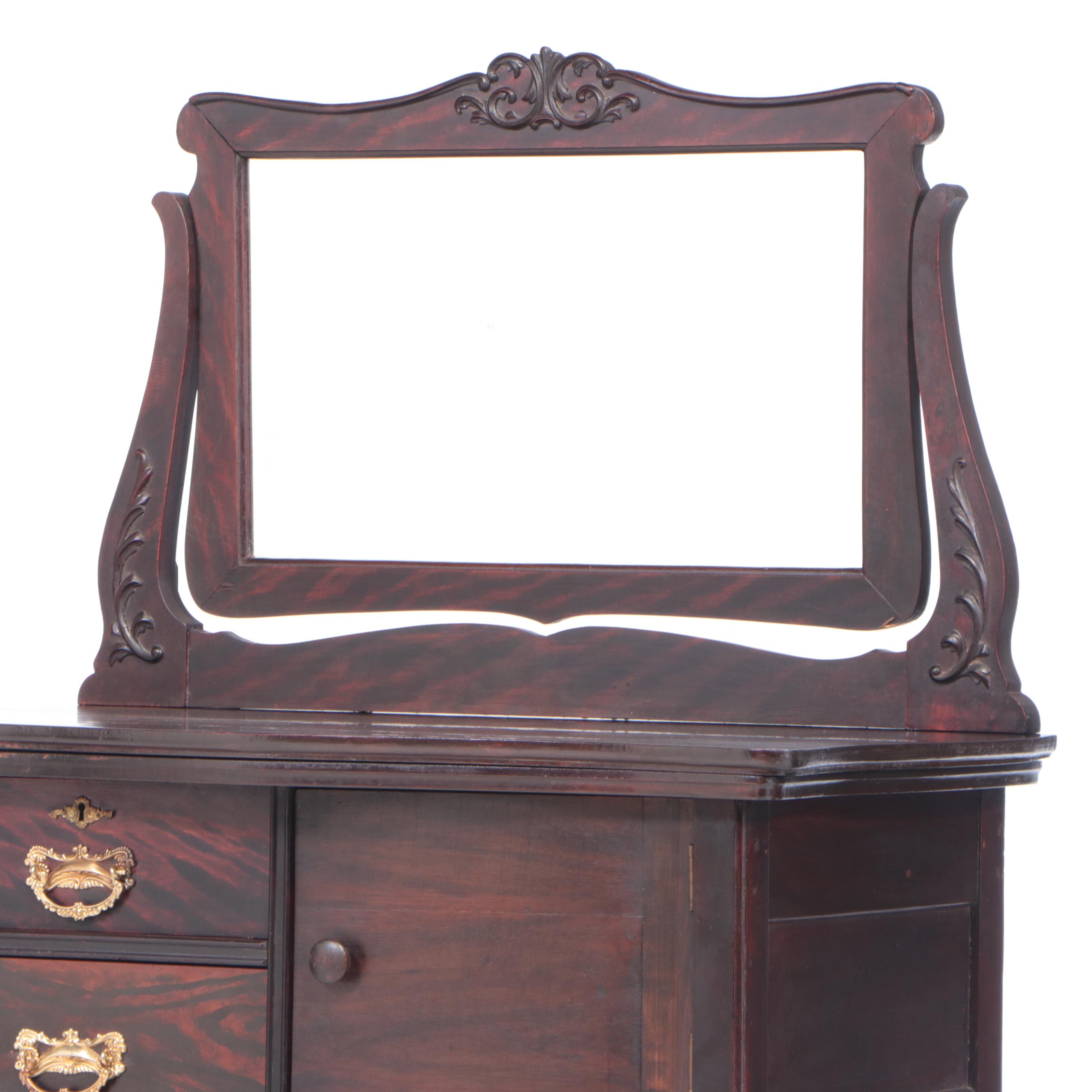 Late Victorian SixDrawer Hat Box Dresser, circa 1900 EBTH