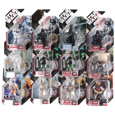 Hasbro Star Wars 30th Anniversary Action Figures with Plastic Medallions, 2007