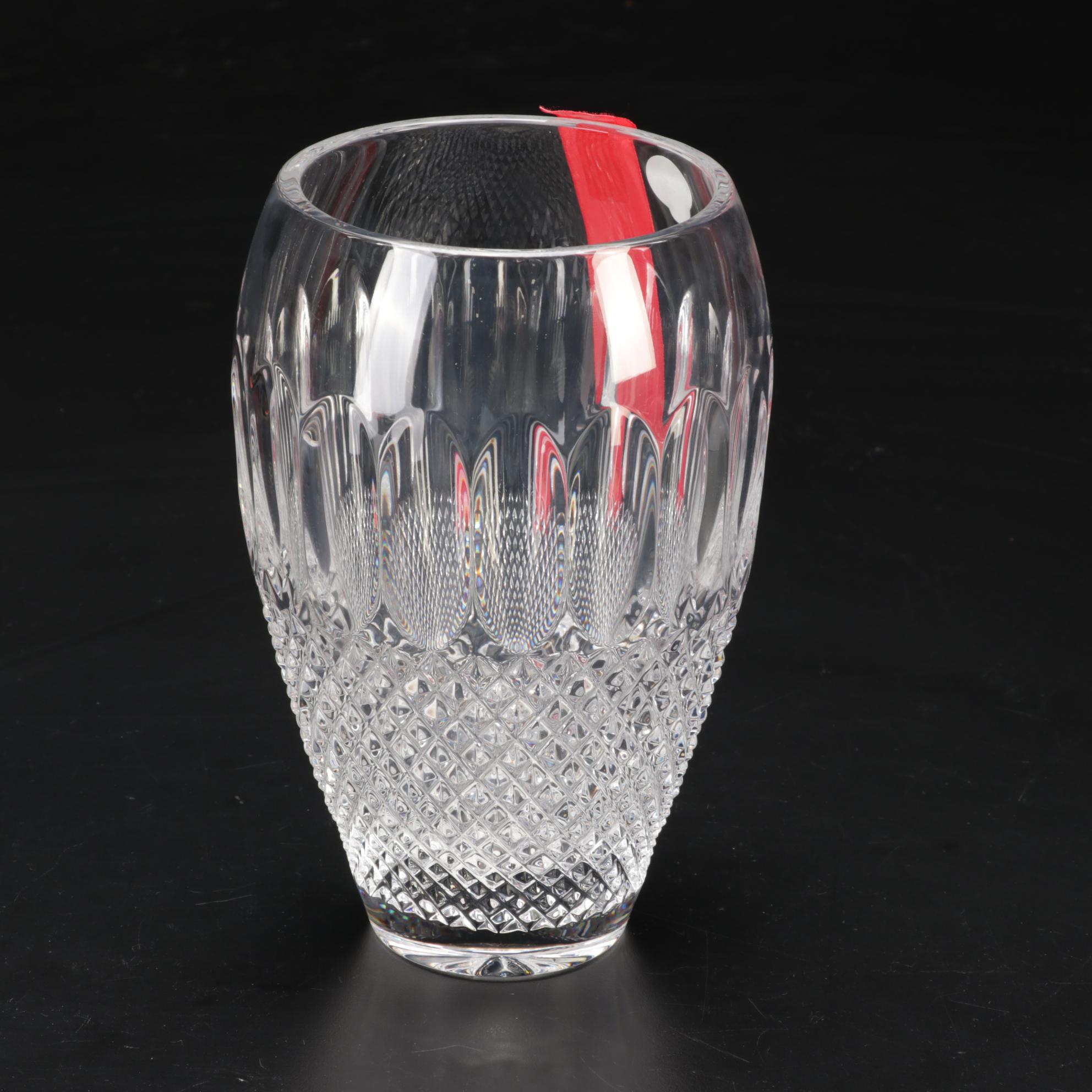 Waterford Crystal "Colleen" 60th Anniversary Vase EBTH