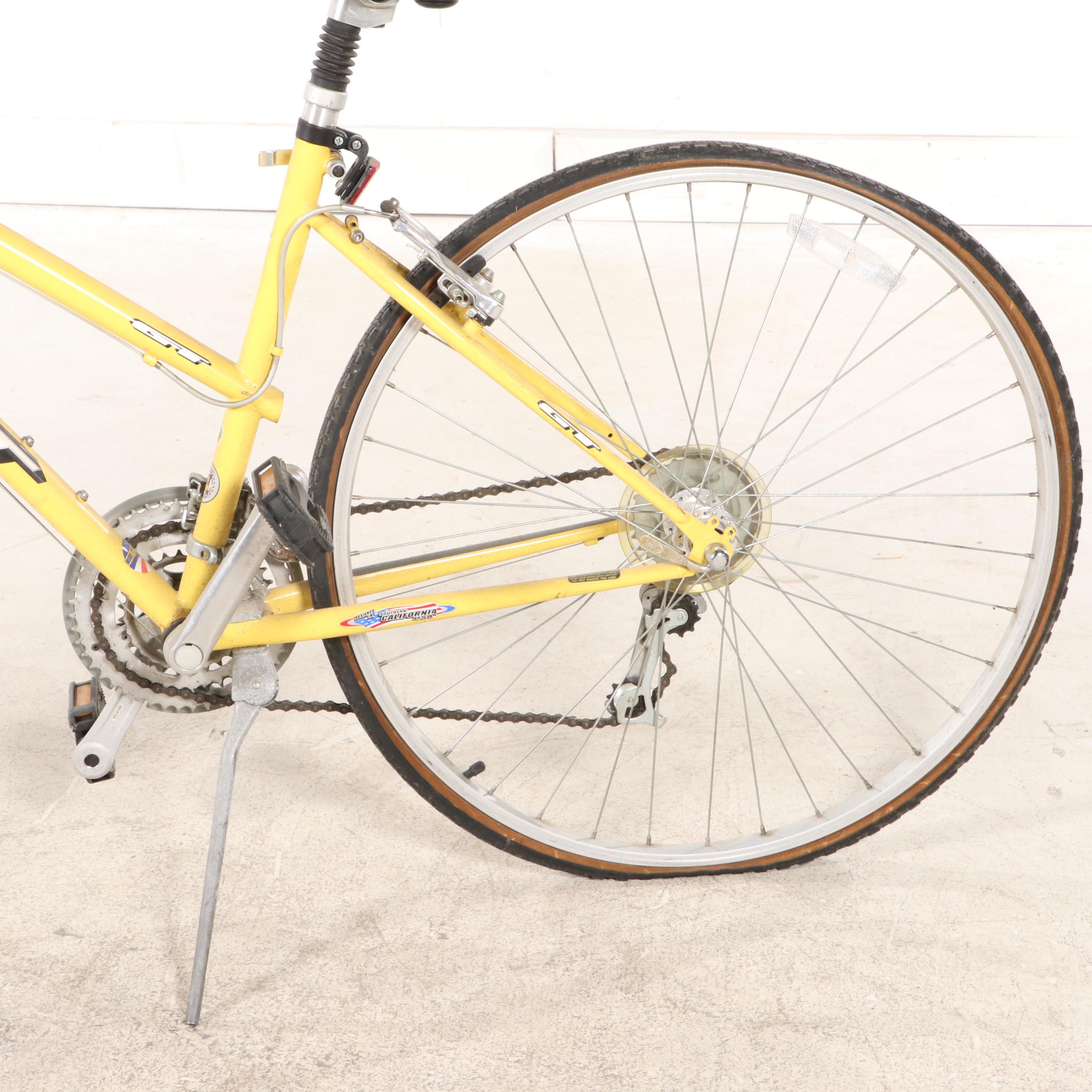 gt arette 21 speed hybrid bike