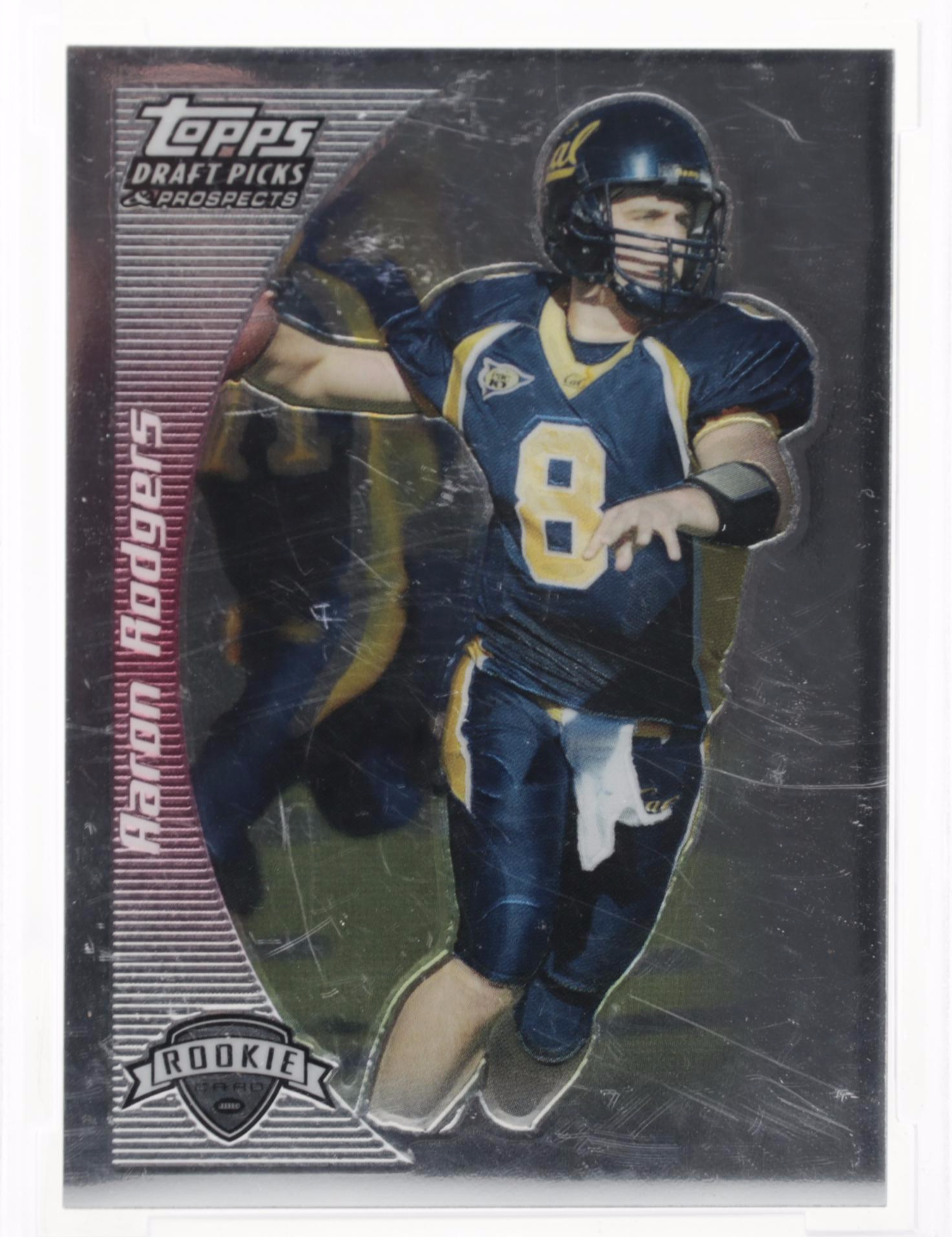 2005 Aaron Rodgers Topps 152 DPP Chrome BCCG Graded MINT