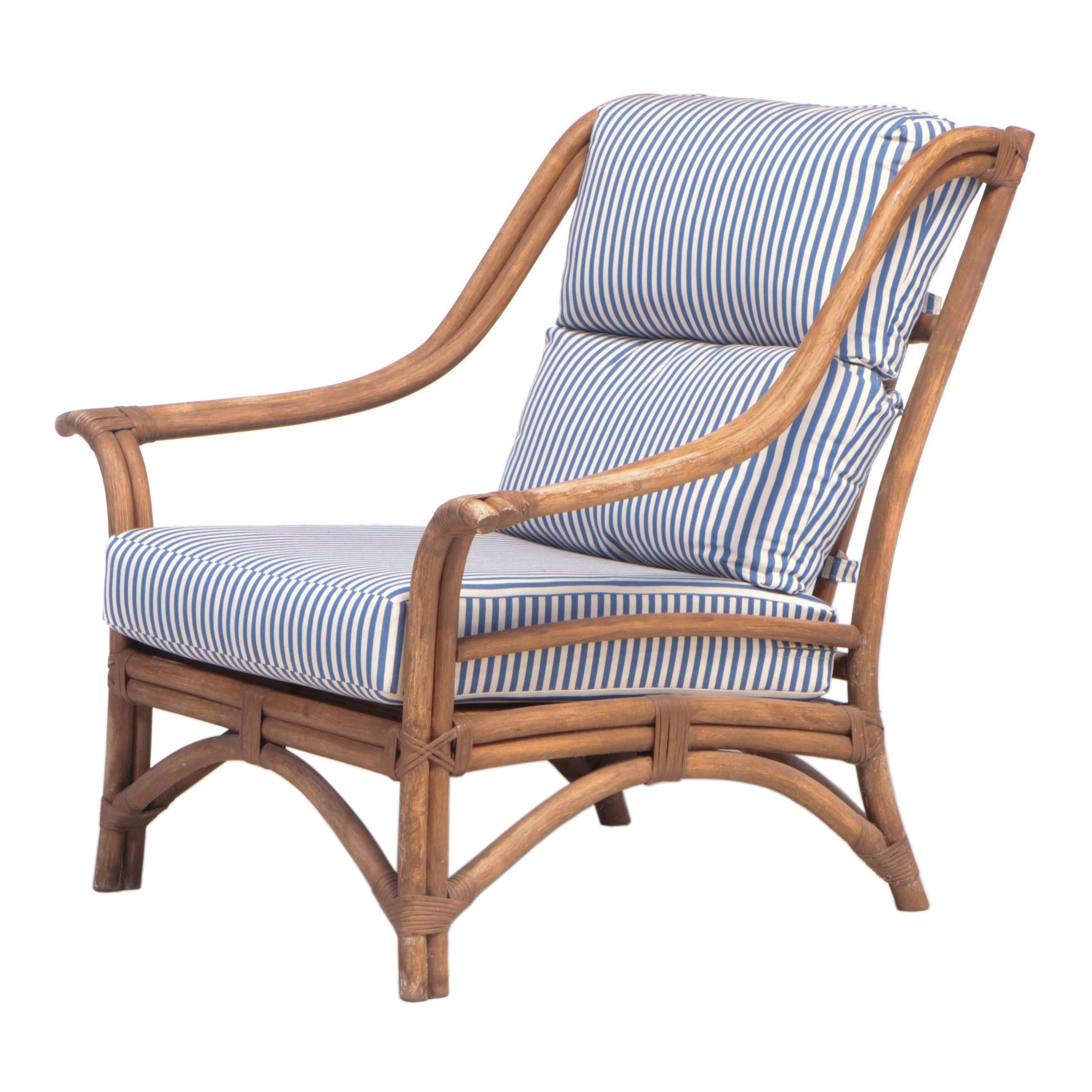 Rattan Patio Lounge Chair EBTH