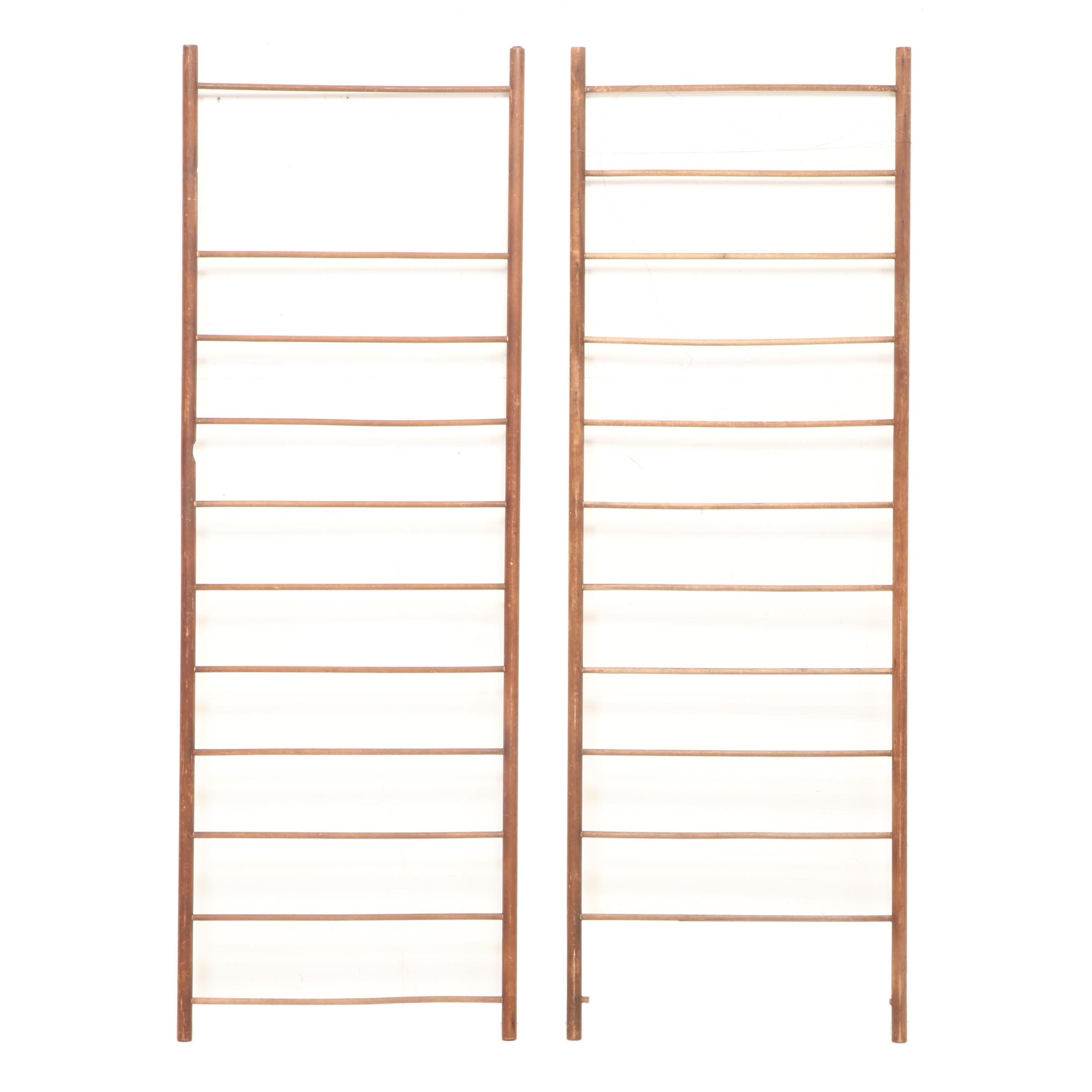 Wooden Quilt Racks EBTH