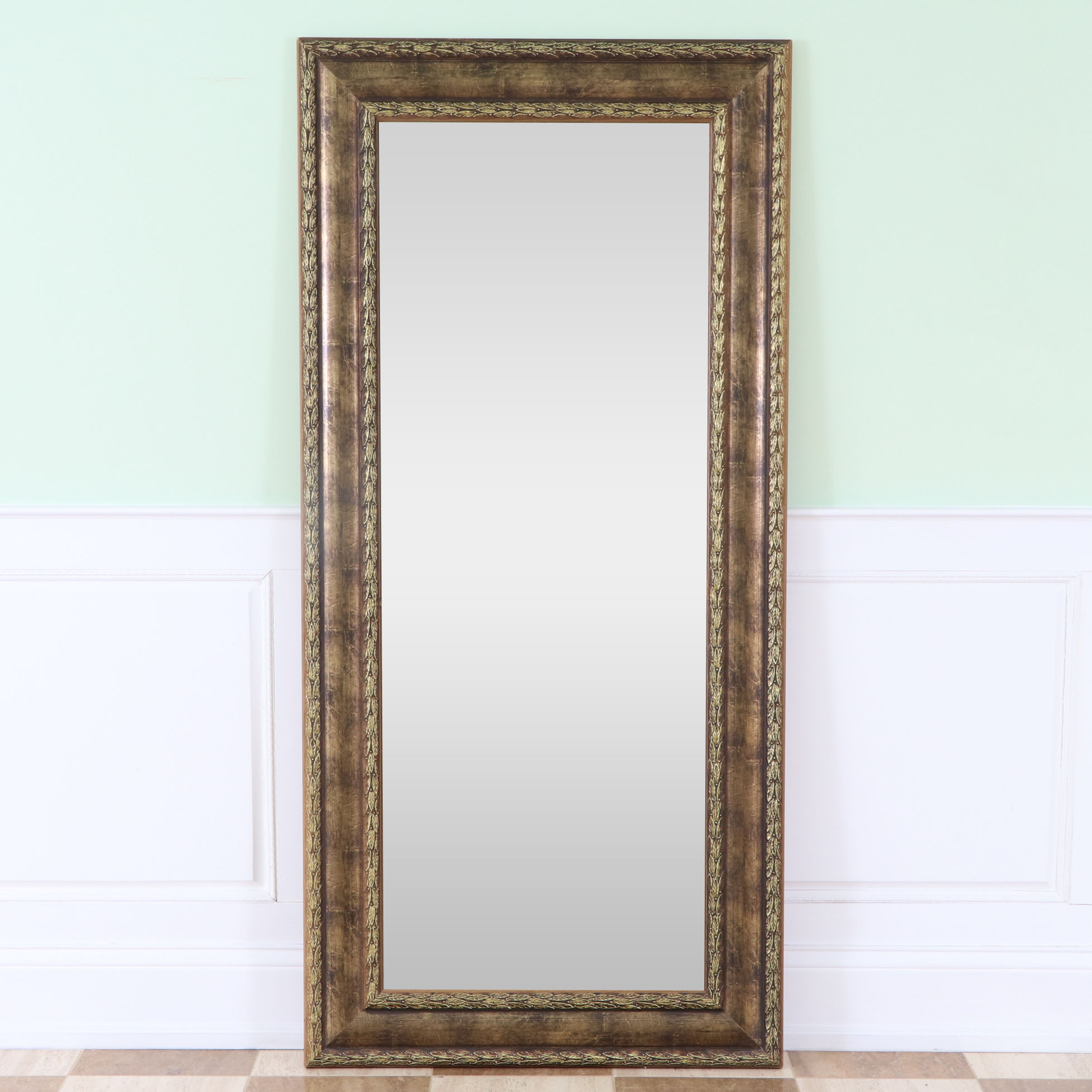 Kirkland's Cedar Creek Collection Beveled Glass Wall Mirror EBTH