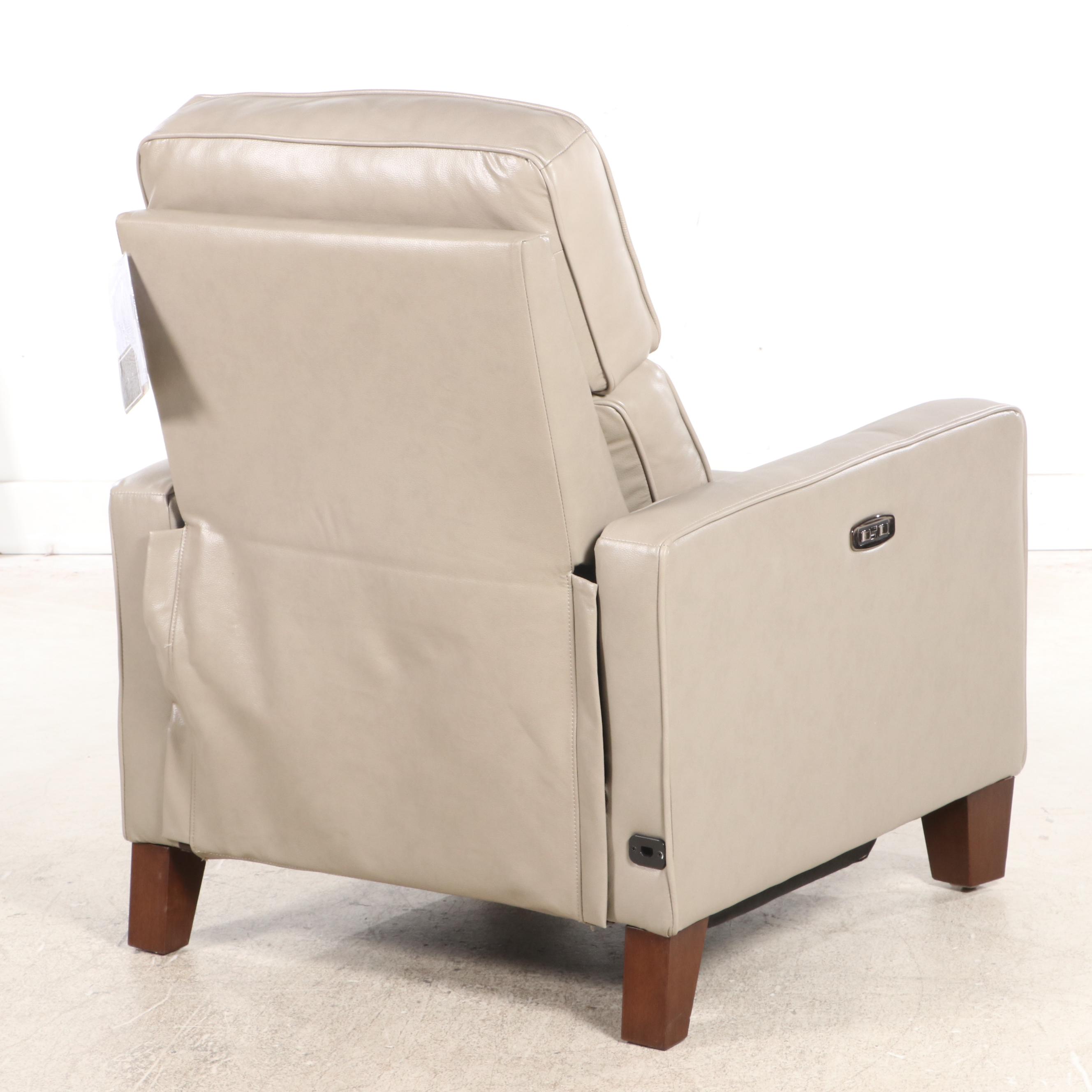 Synergy Home Furnishings "Jackston" Leather Power Recliner with Power